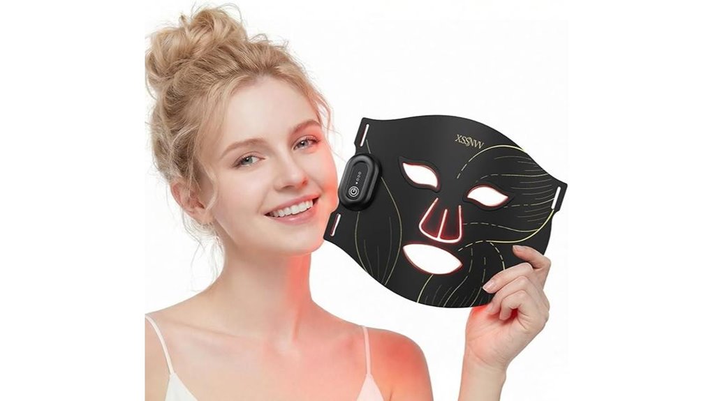 infrared face mask modes