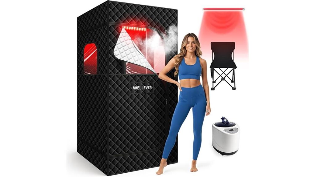 infrared red light sauna