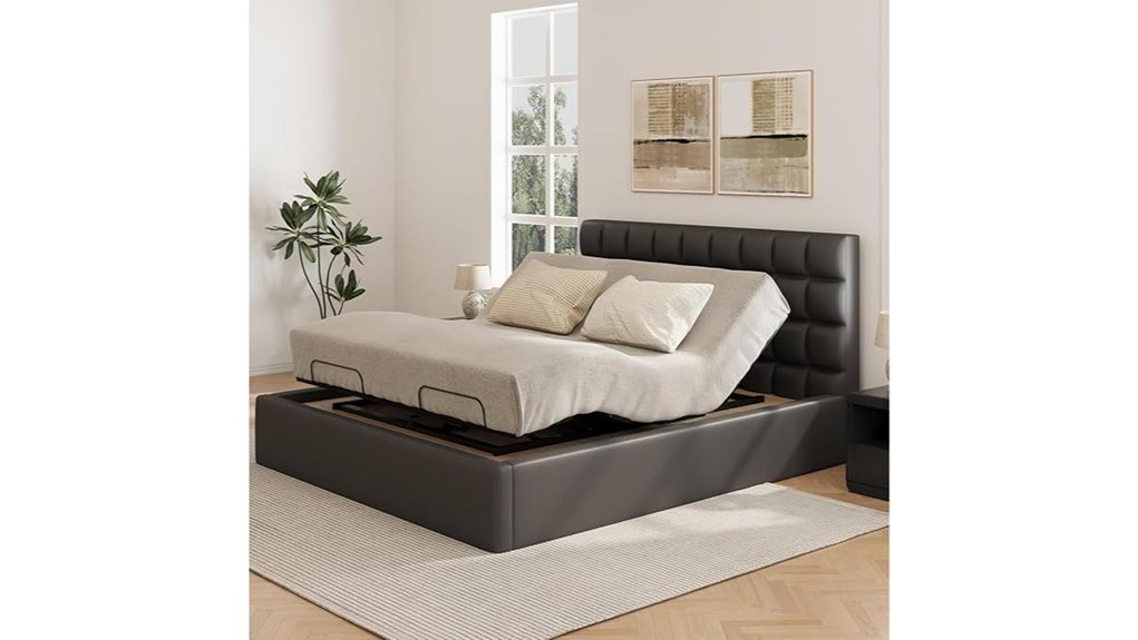 king size adjustable bed