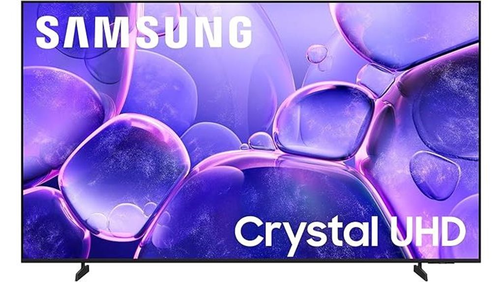 large 4k smart tv