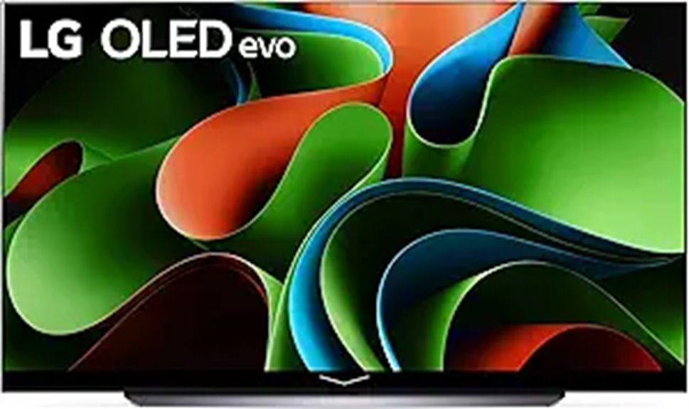 large 83 inch oled tv