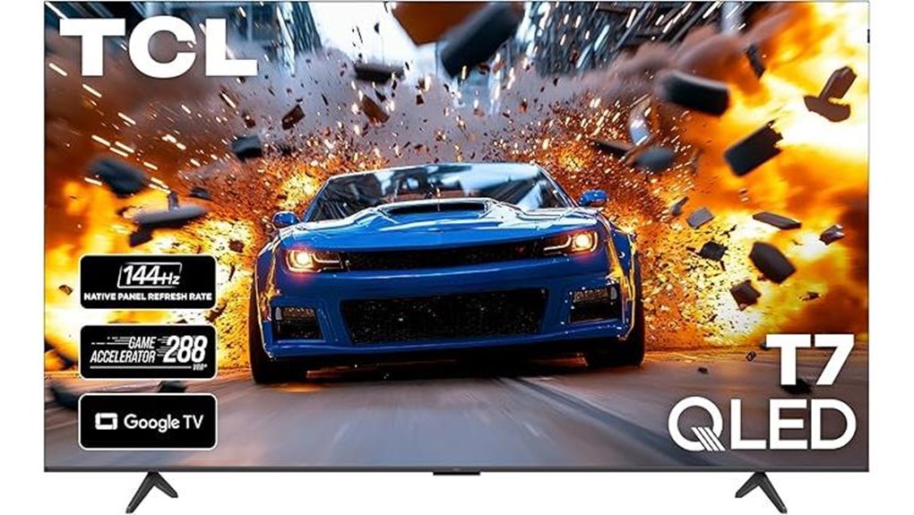 large 85 inch qled tv