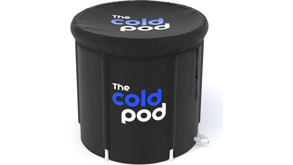 large athletic ice bath