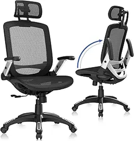 large ergonomic office chair