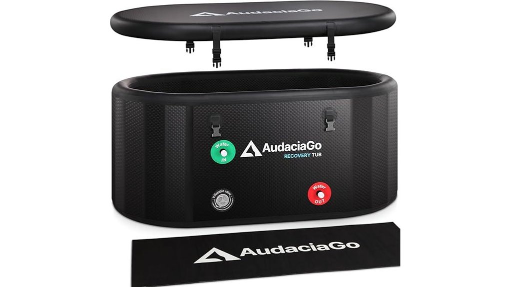 large inflatable ice bath