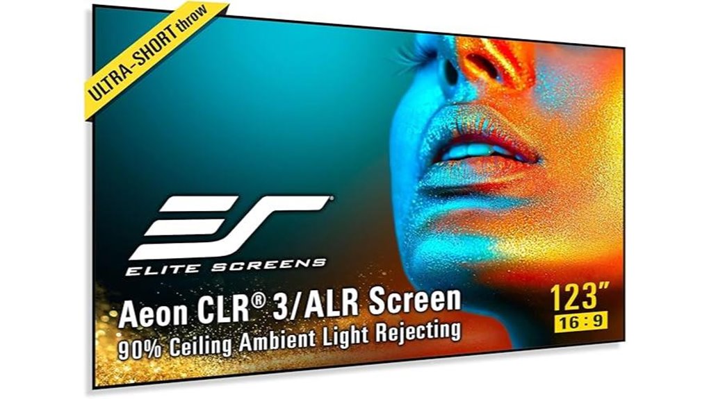 large ust projector screen