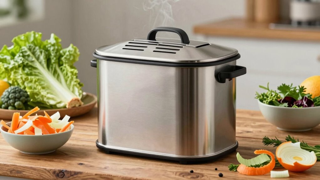 layered scraps control odors