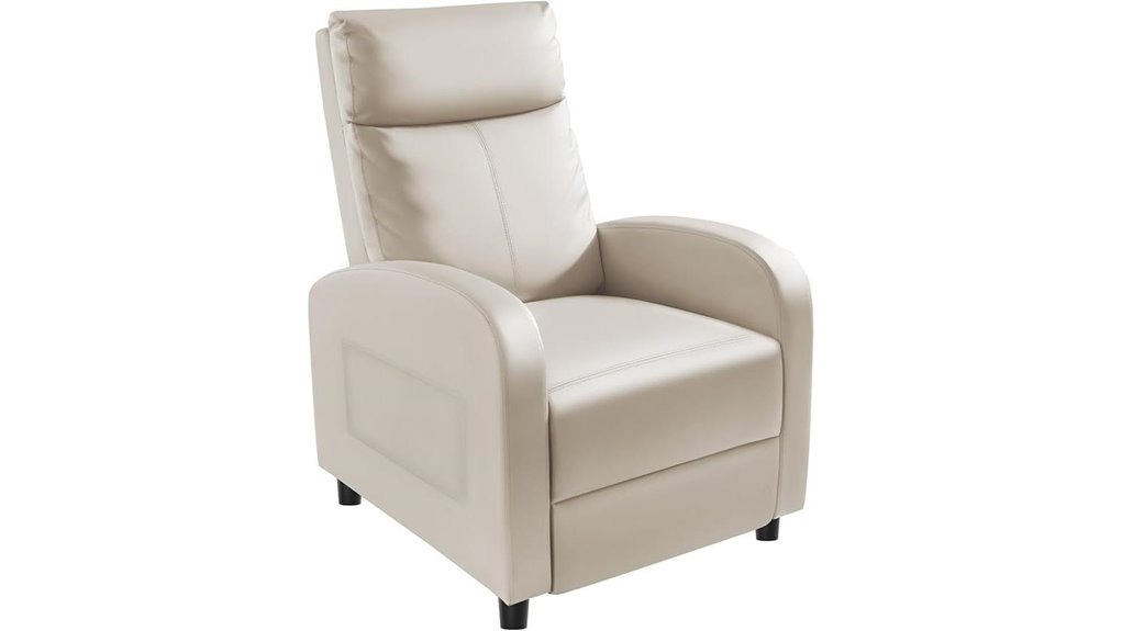 leather recliner for living