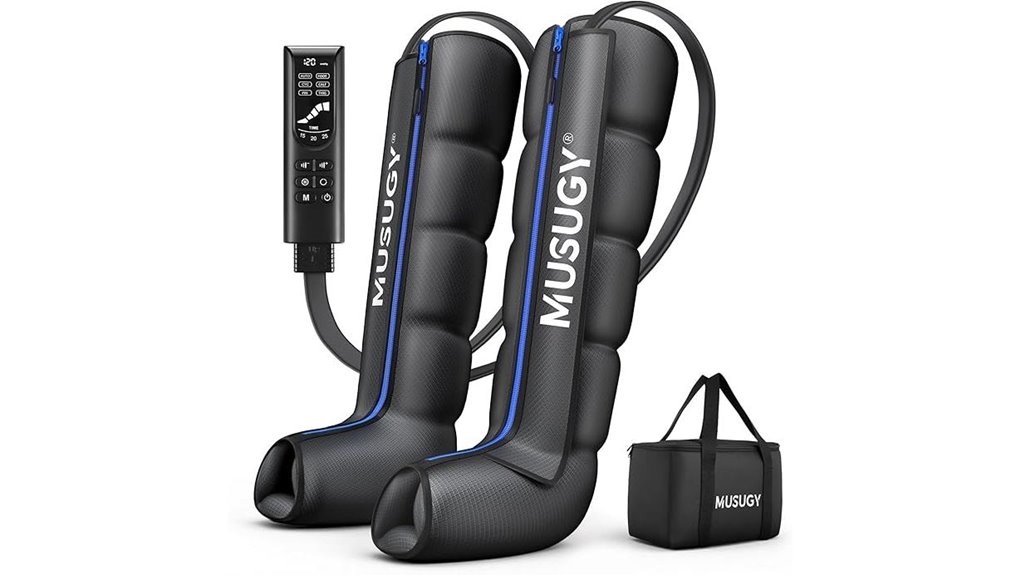 leg compression recovery boots