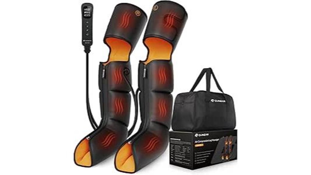 leg massage with heat