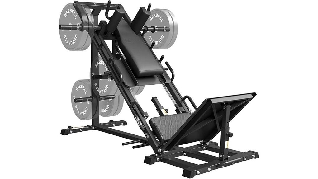 leg press and squat combo