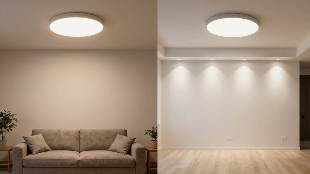 lighting influences perceived space