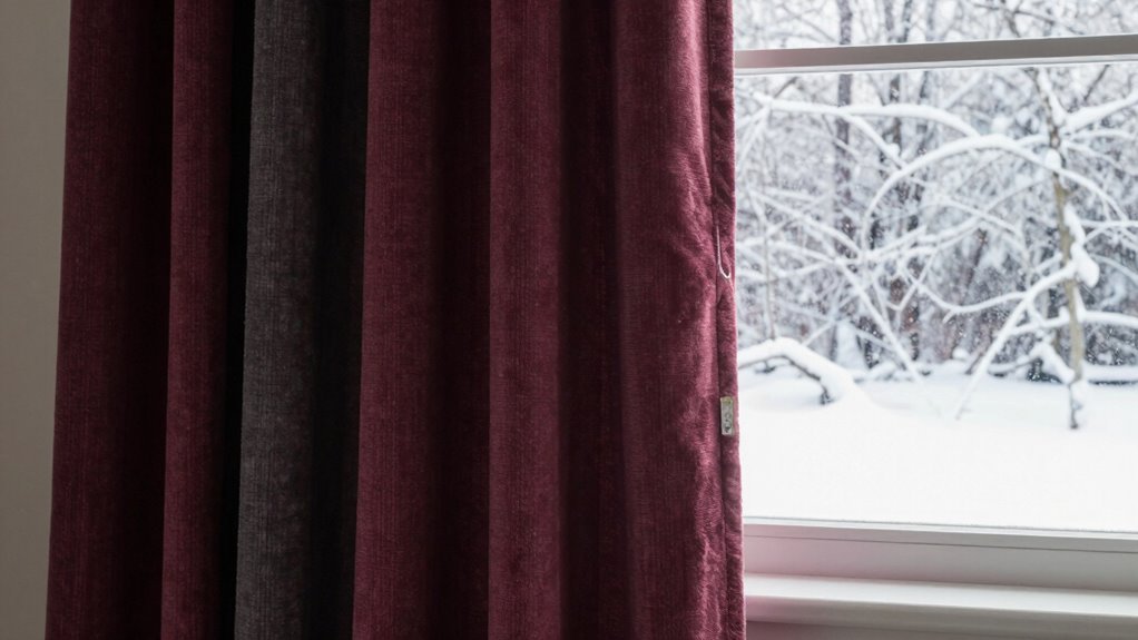 lightweight easy install thermal curtains