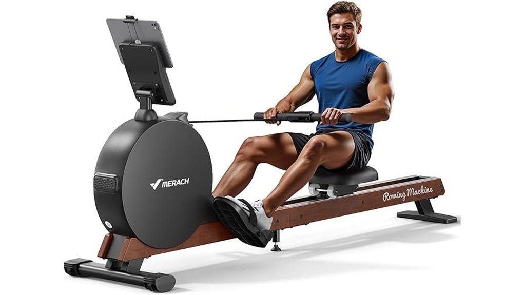 magnetic rowing machine app