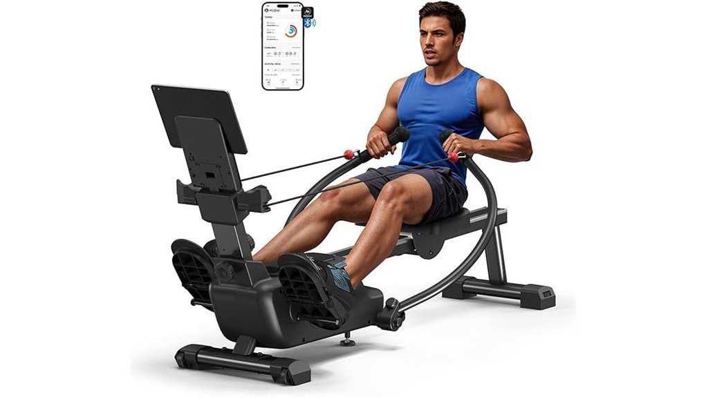 magnetic rowing machine coaching