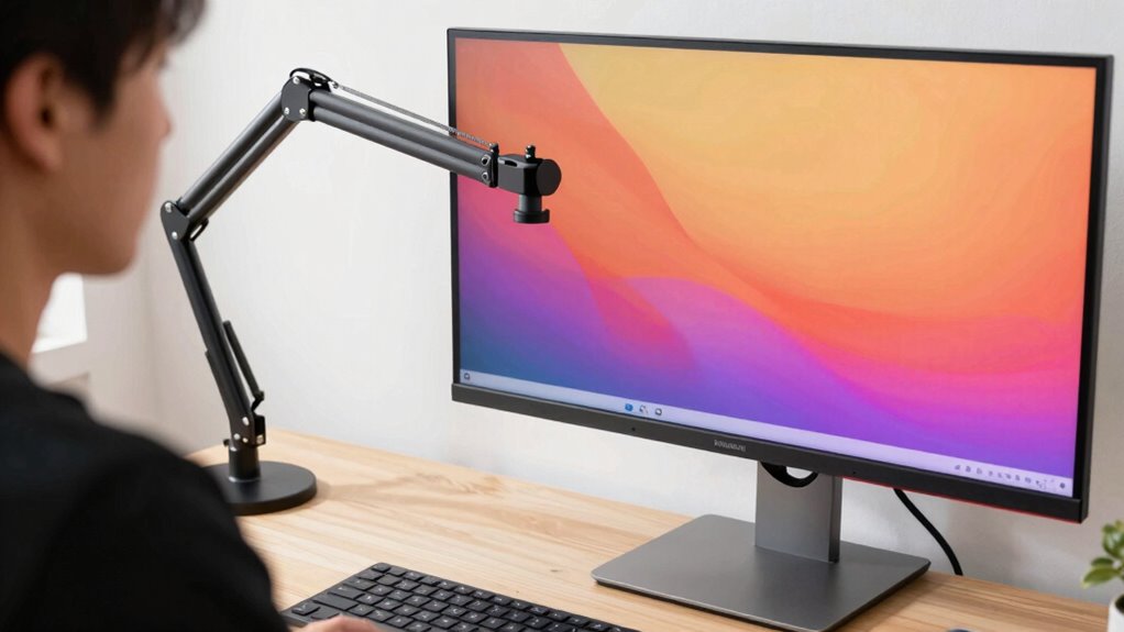 monitor height and posture