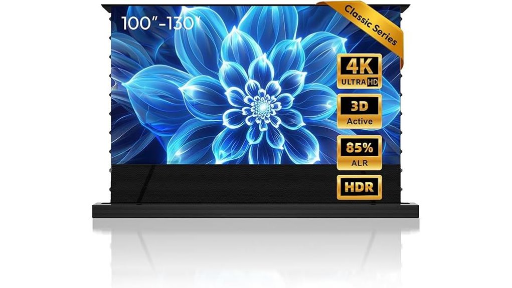 motorized 100 inch alr screen