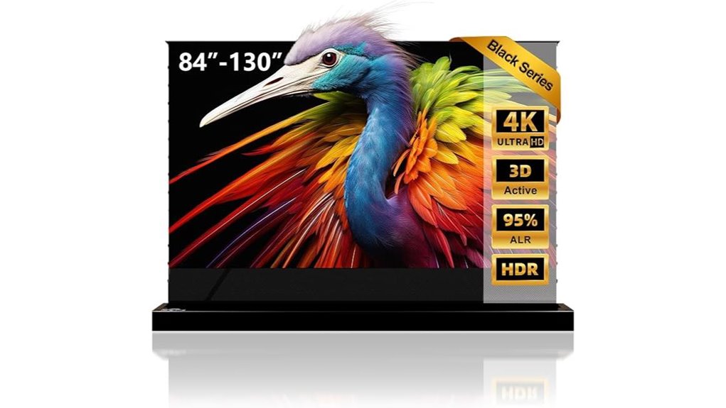 motorized alr projection screen