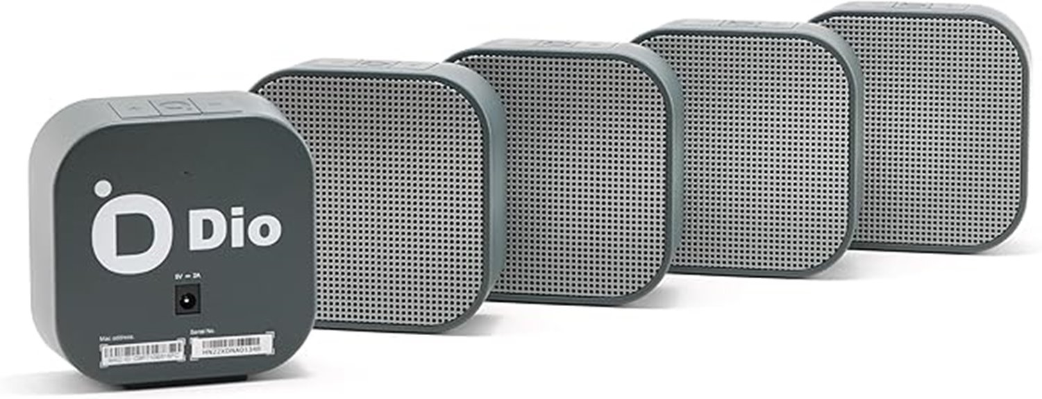 multiroom wi fi speaker set