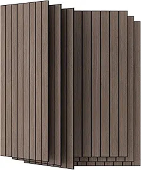 natural walnut wall panels