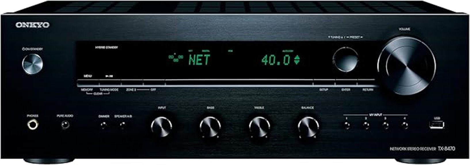 onkyo stereo receiver features