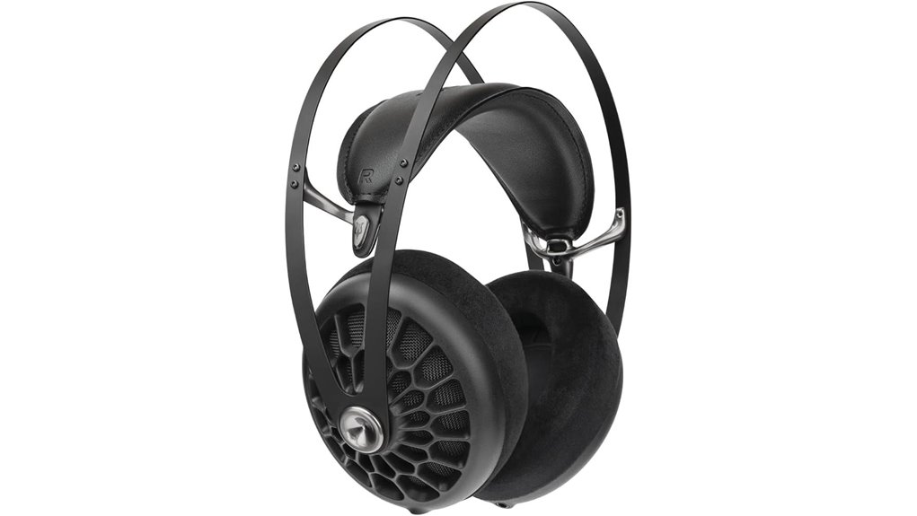 open back headphone design