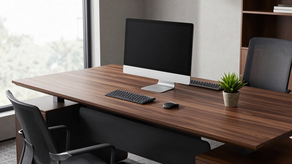optimal ergonomic desk depth