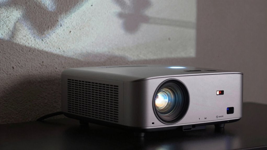 optimal projector placement guidelines
