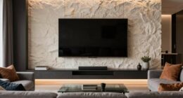 optimal tv mount height