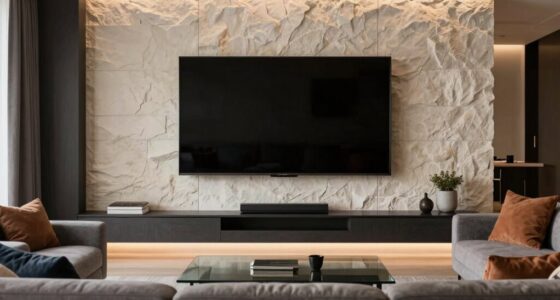 optimal tv mount height