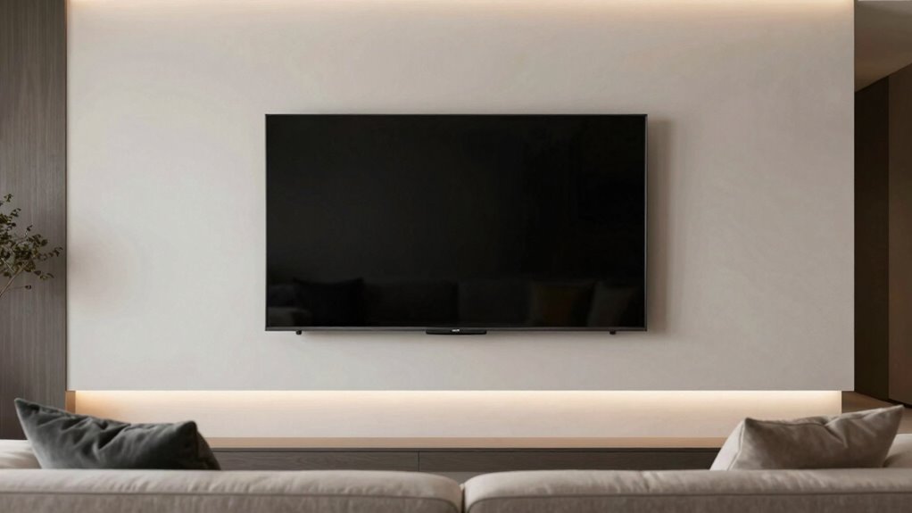 optimal tv mounting height