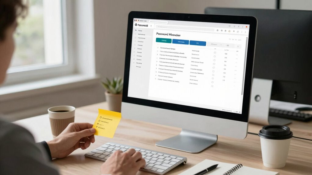 organized secure password management