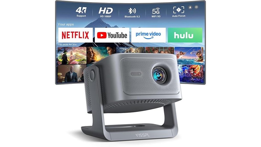 portable 4k wifi projector