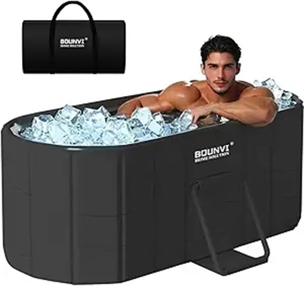 portable insulated ice bath