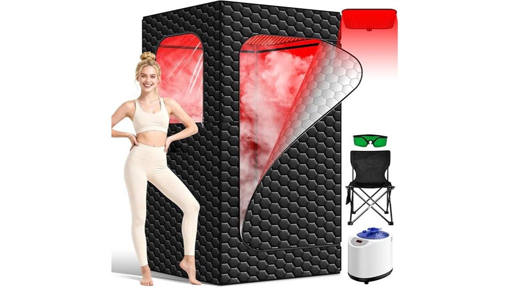 portable led infrared sauna