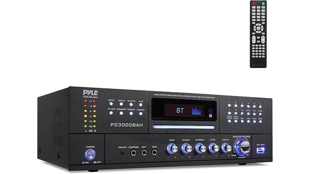 powerful bluetooth stereo amplifier