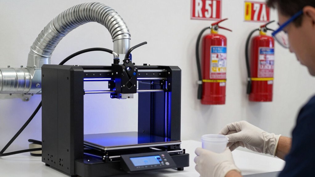 prioritize safety during printing
