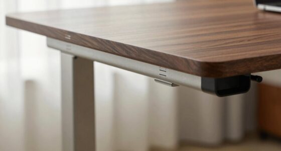 proper standing desk height