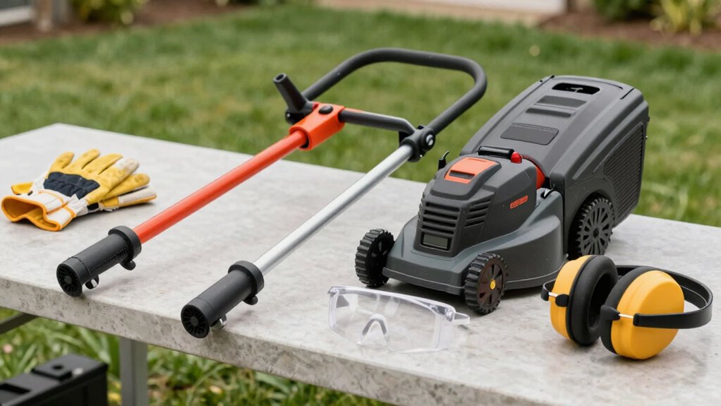 protective gear for safe yard work