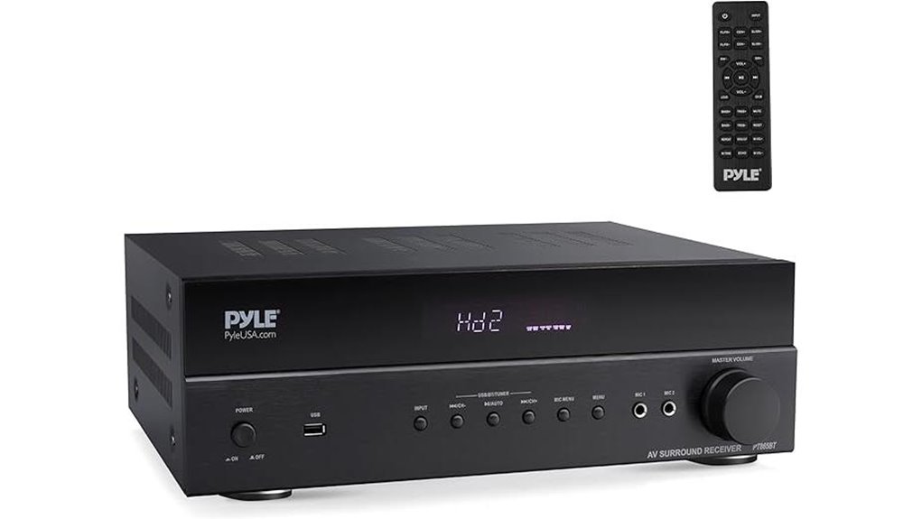 pyle 5 2 channel receiver