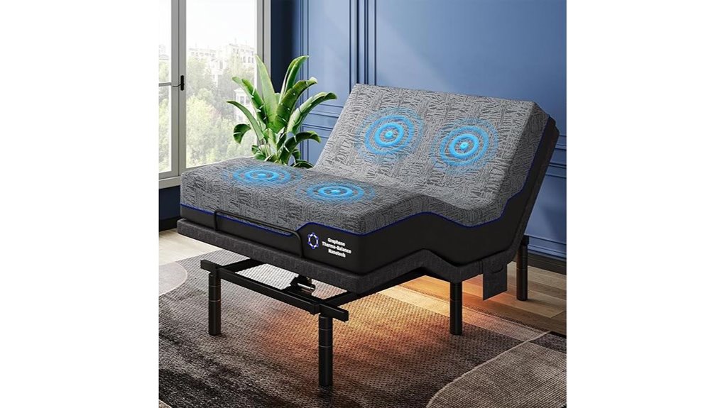 queen bed with mattress