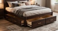 queen storage bed frames