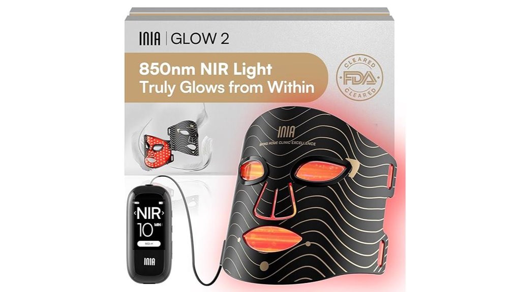 red light therapy mask