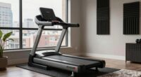 reducing treadmill vibration noise