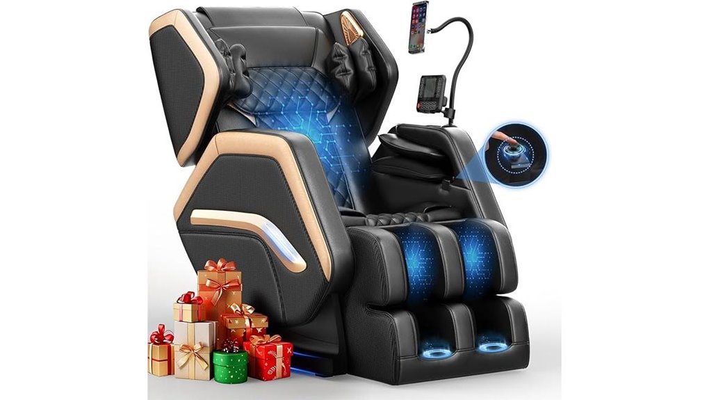 relaxing heated massage