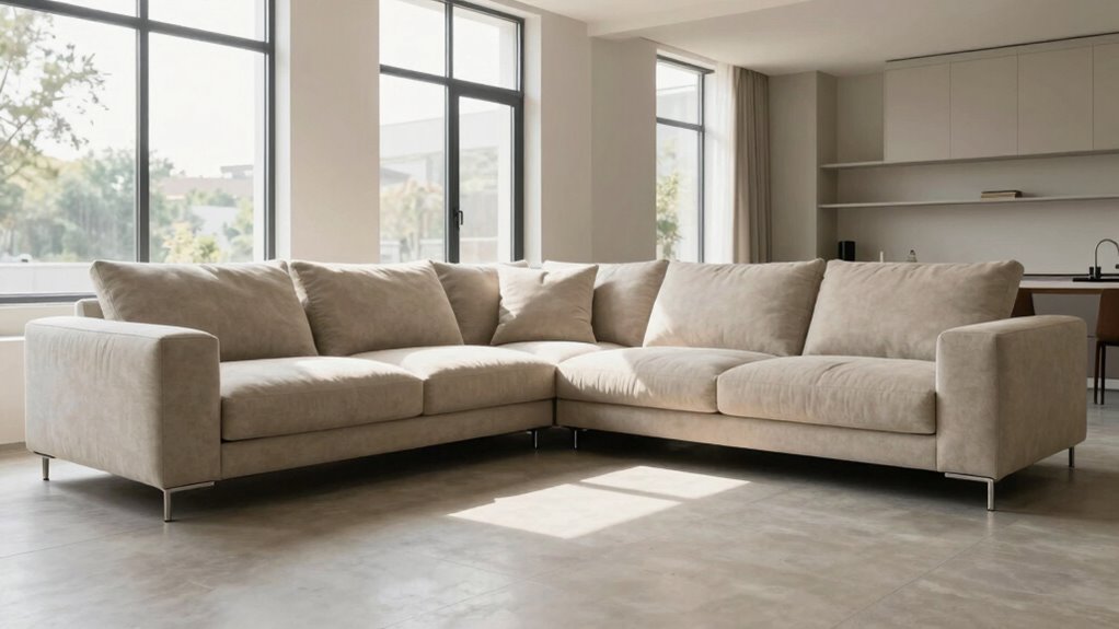 room size influences sofa choice