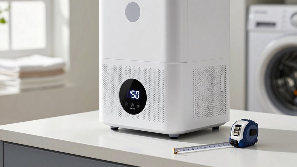 room size moisture capacity