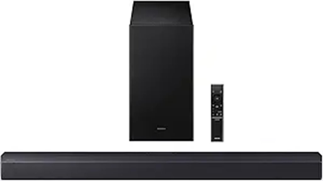 samsung soundbar with subwoofer