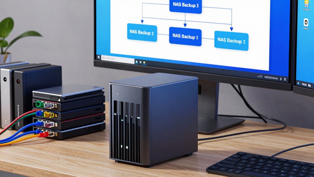 set up automated photo backups