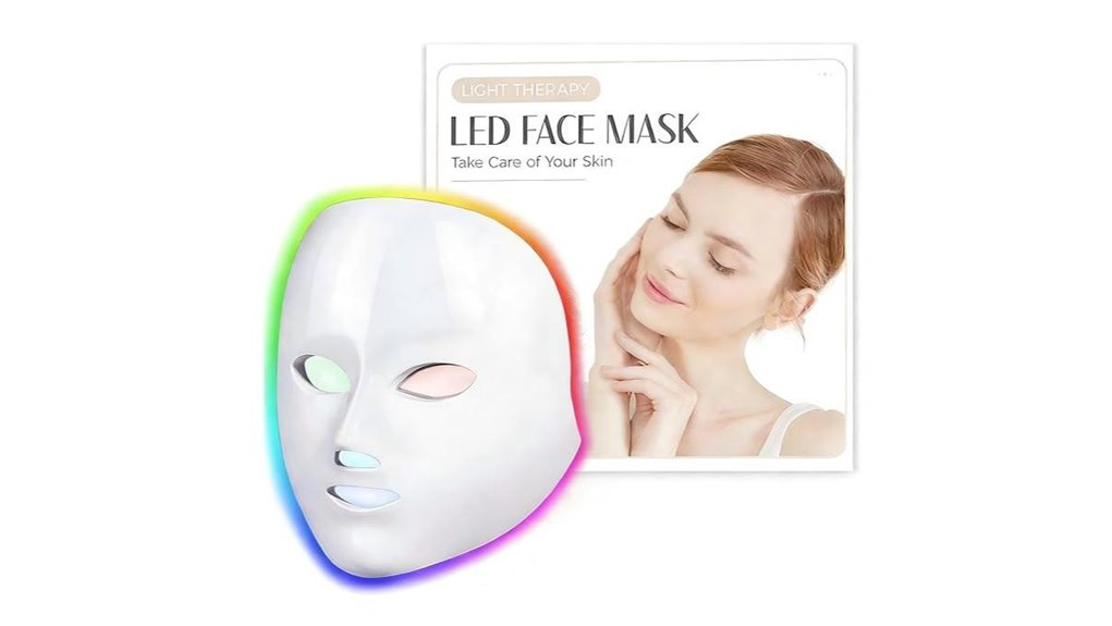 seven color led mask